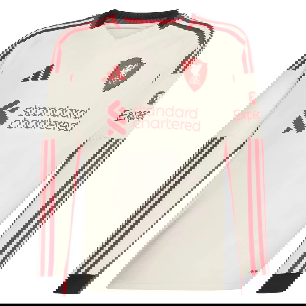 hurtownie Tanie Koszulki Piłkarskie Liverpool Długi rękaw RIO #73 Precz 2025-2026 Stroje Piłkarskie z imieniem