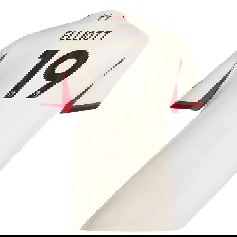 Tanie Koszulki Piłkarskie Liverpool Kobiety ELLIOTT #19 Precz 2025-2026 Stroje Piłkarskie