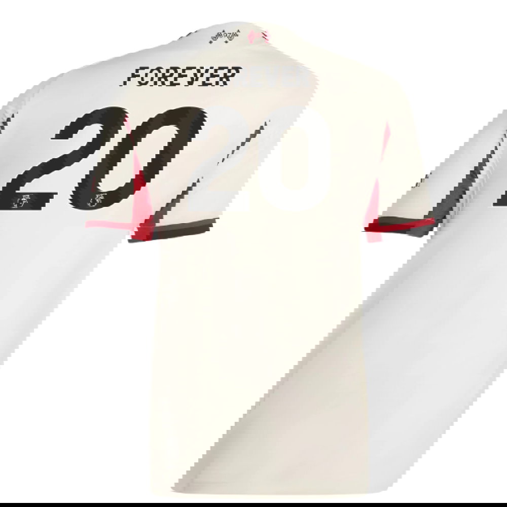 Tanie Koszulki Piłkarskie Liverpool Kobiety FOREVER #20 Precz 2025-2026 Stroje Piłkarskie