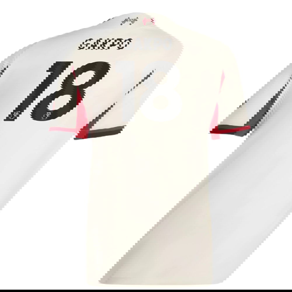 Tanie Koszulki Piłkarskie Liverpool Kobiety GAKPO #18 Precz 2025-2026 Stroje Piłkarskie