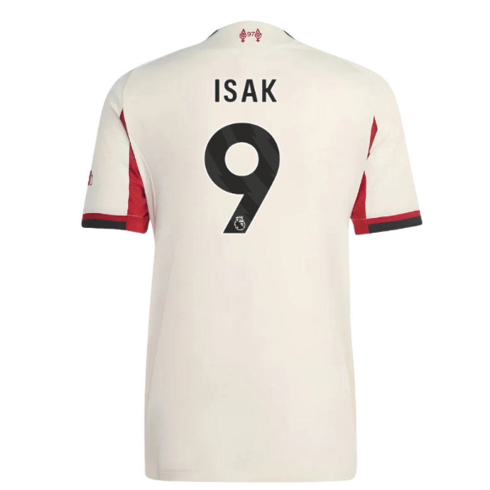 Tanie Koszulki Piłkarskie Liverpool Kobiety ISAK #9 Precz 2025-2026 Stroje Piłkarskie