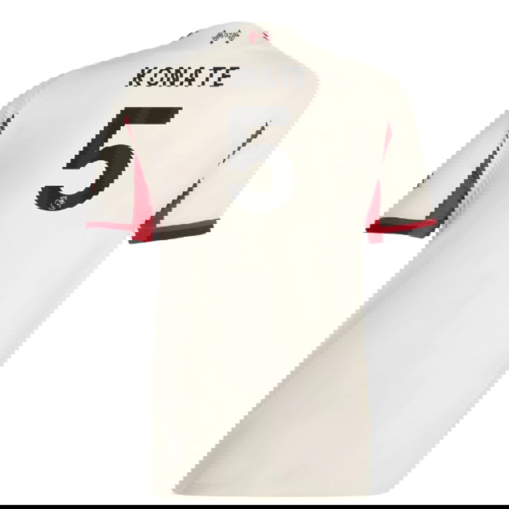 Tanie Koszulki Piłkarskie Liverpool Kobiety KONATE #5 Precz 2025-2026 Stroje Piłkarskie