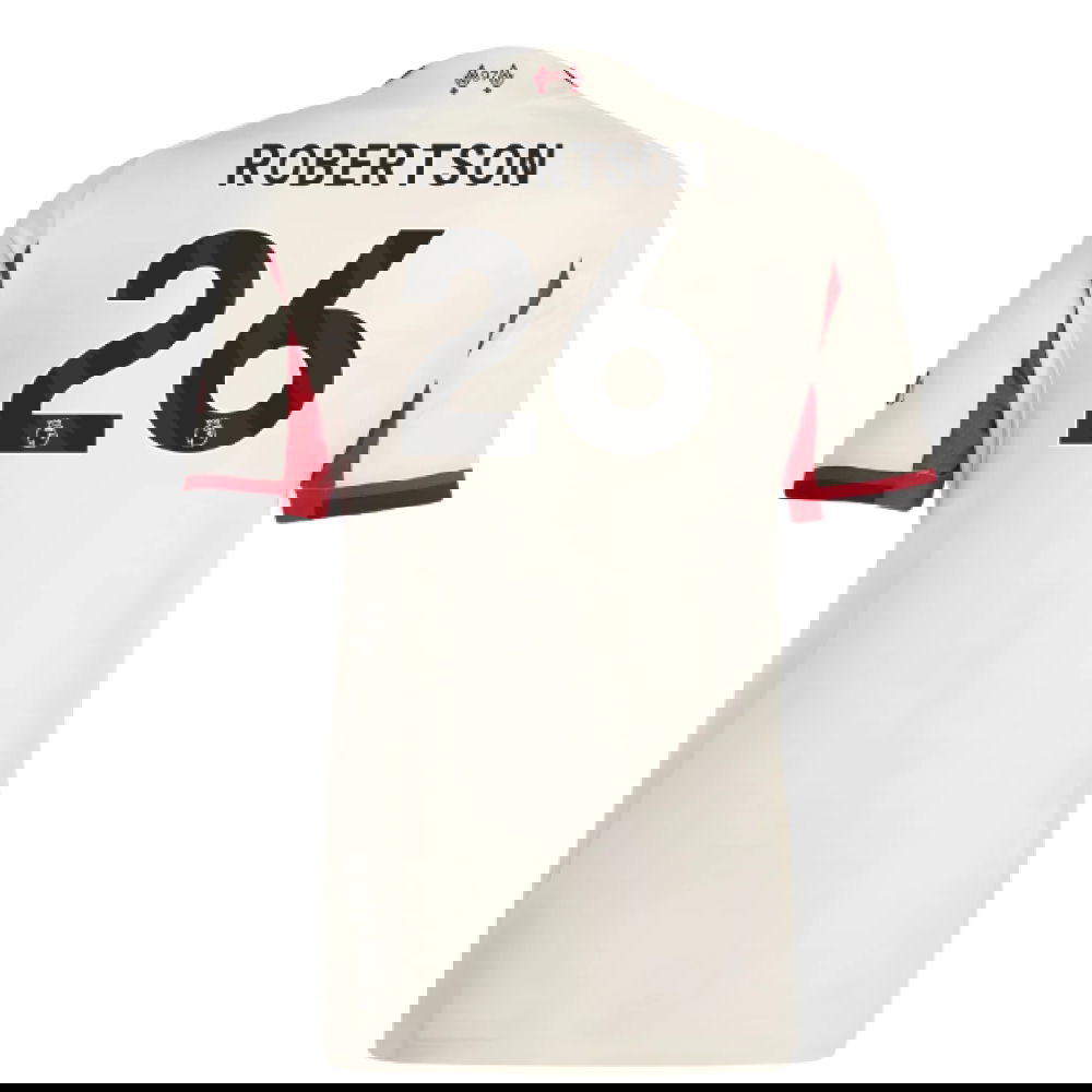 Tanie Koszulki Piłkarskie Liverpool Kobiety ROBERTSON #26 Precz 2025-2026 Stroje Piłkarskie