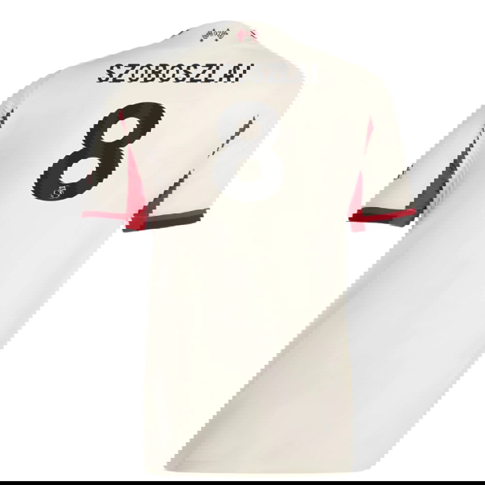 Tanie Koszulki Piłkarskie Liverpool Kobiety SZOBOSZLAI #8 Precz 2025-2026 Stroje Piłkarskie