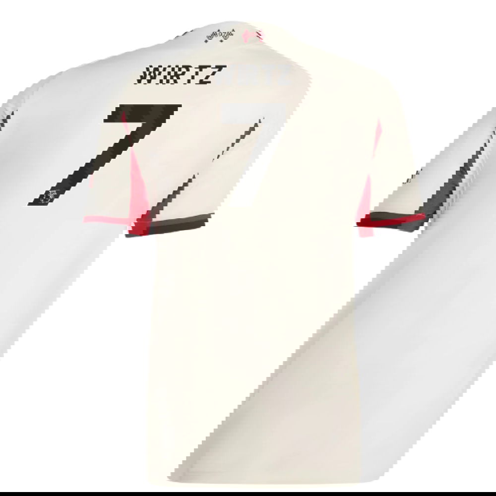 Tanie Koszulki Piłkarskie Liverpool Kobiety WIRTZ #7 Precz 2025-2026 Stroje Piłkarskie