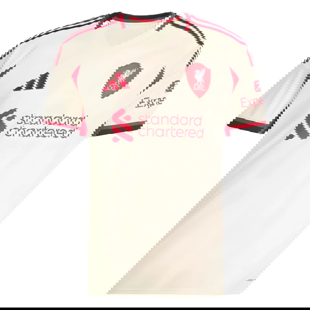 czyste Tanie Koszulki Piłkarskie Liverpool ENDO #3 Precz 2025-2026 Stroje Piłkarskie reprezentacji