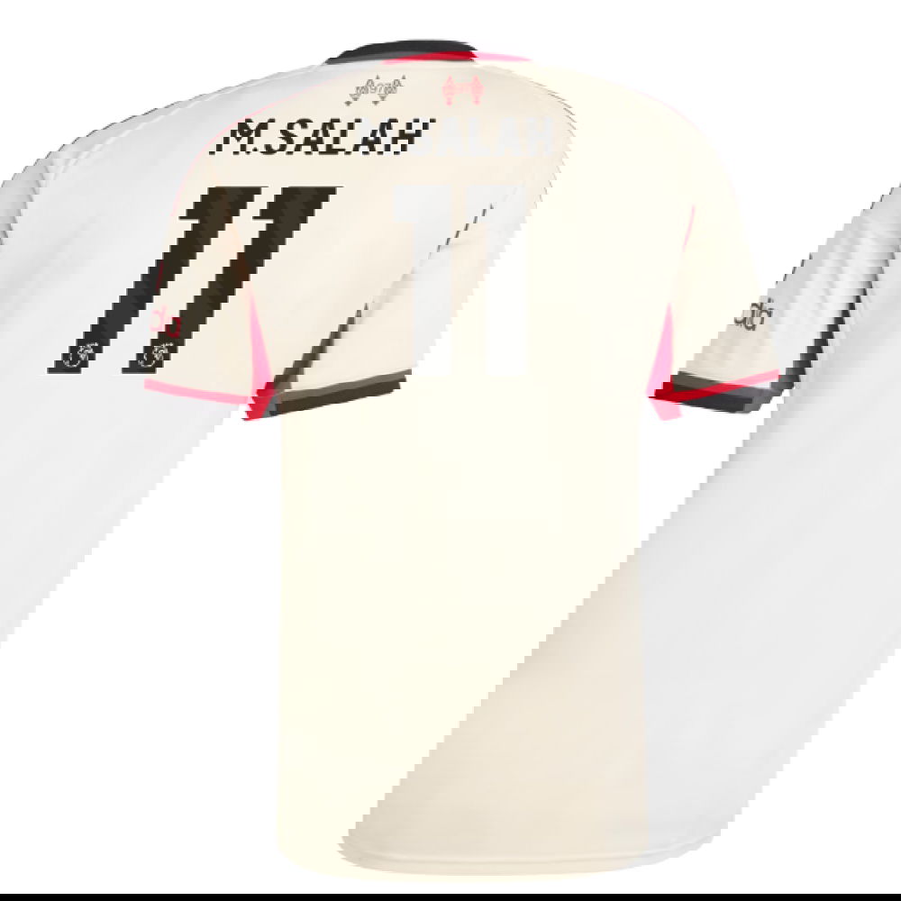 Tanie Koszulki Piłkarskie Liverpool MSALAH #11 Precz 2025-2026 Stroje Piłkarskie