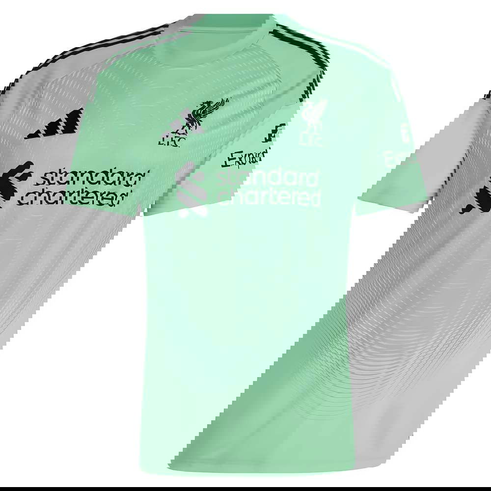 Tanie Koszulki Piłkarskie Liverpool Bramkarskie Główna 2025-2026 Stroje Piłkarskie