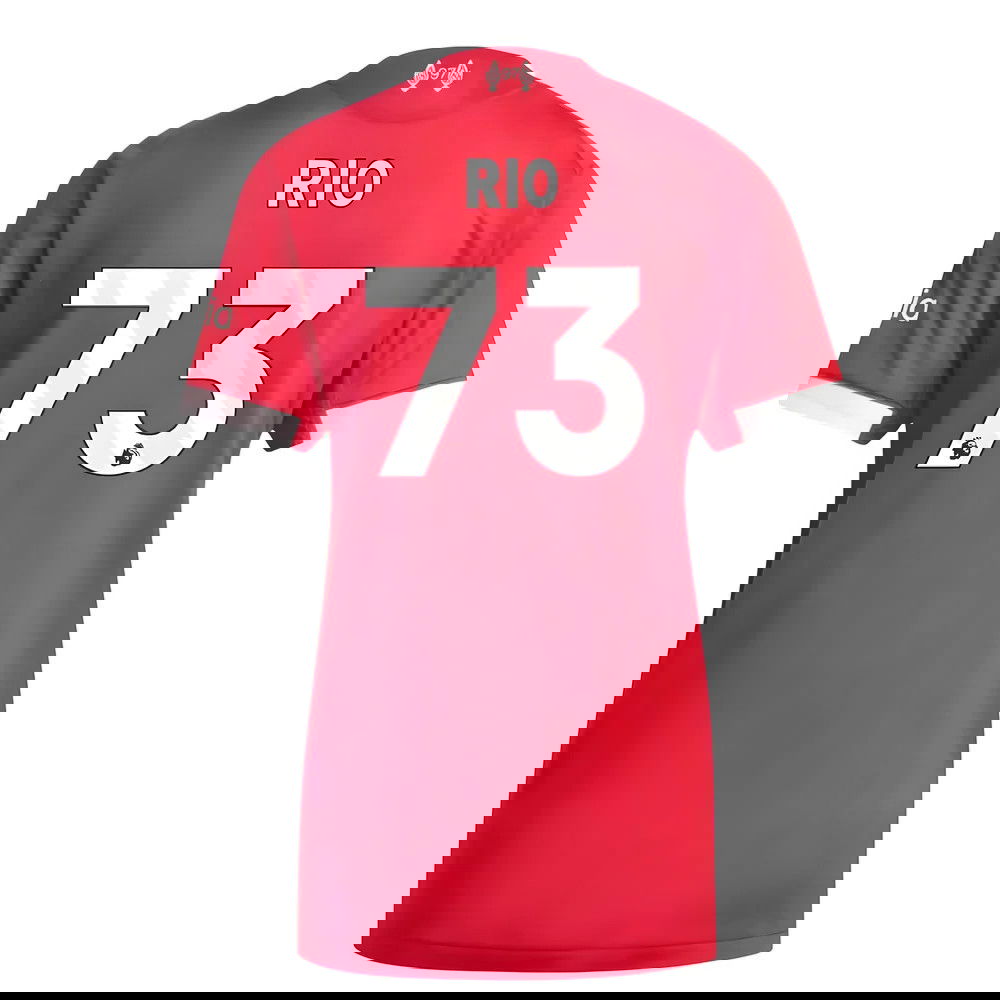 Tanie Koszulki Piłkarskie Liverpool Kobiety RIO #73 Główna 2025-2026 Stroje Piłkarskie