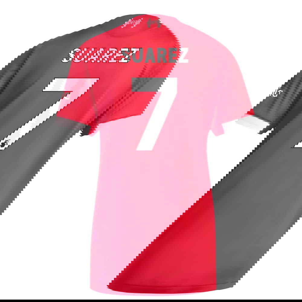 Tanie Koszulki Piłkarskie Liverpool Kobiety SUAREZ #7 Główna 2025-2026 Stroje Piłkarskie