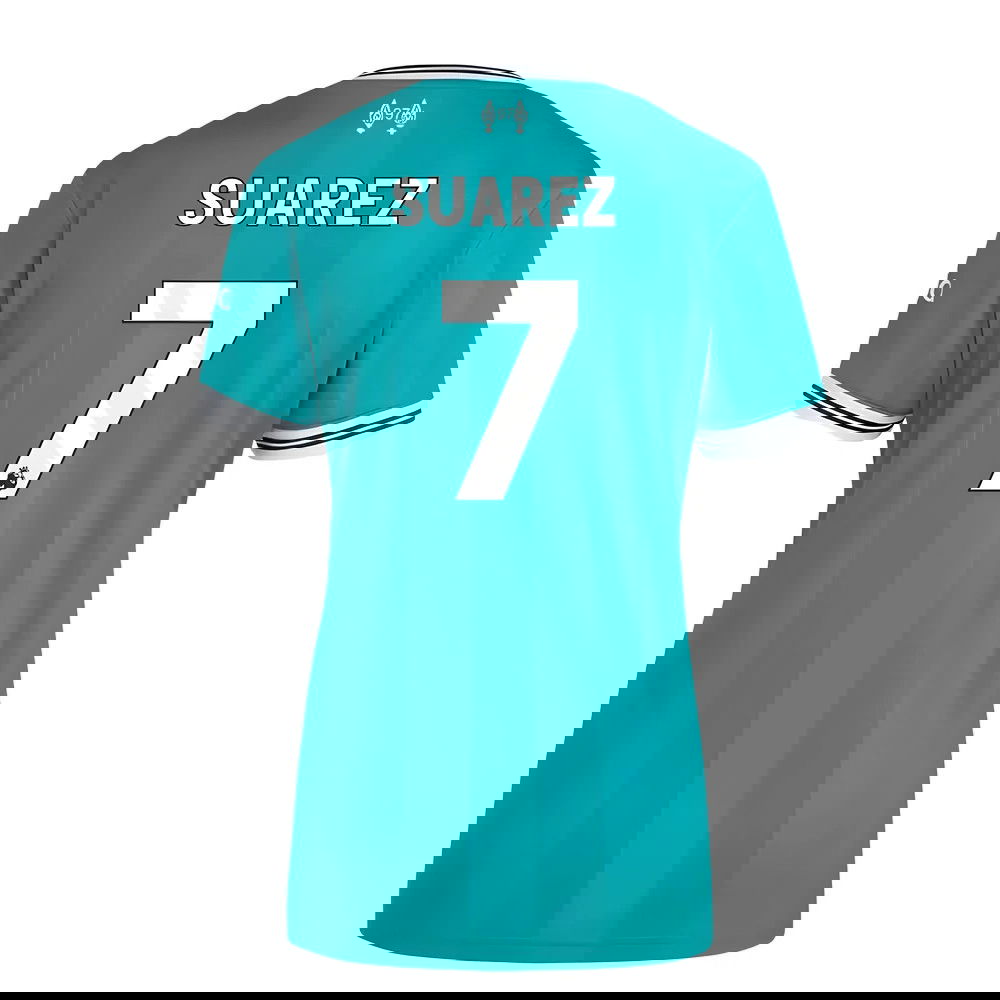 Tanie Koszulki Piłkarskie Liverpool Kobiety SUAREZ #7 Trzeci 2025-2026 Stroje Piłkarskie
