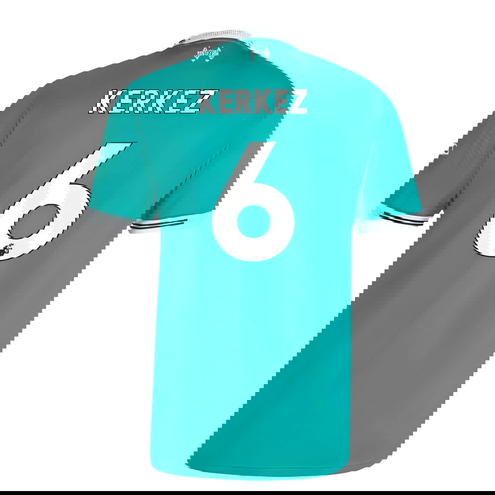 Tanie Koszulki Piłkarskie Liverpool KERKEZ #6 Trzeci 2025-2026 Stroje Piłkarskie