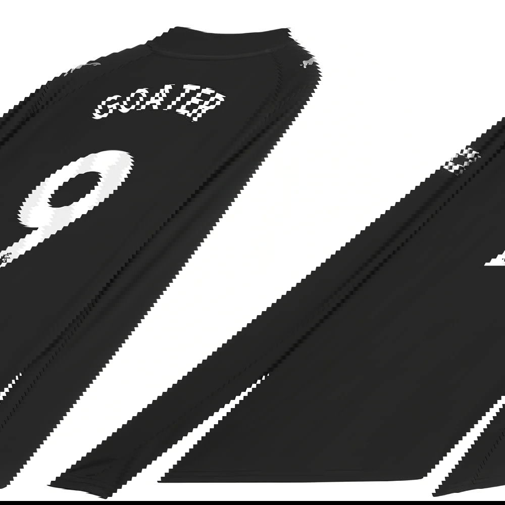 Tanie Koszulki Piłkarskie Manchester City Długi rękaw GOATER #9 Precz 2025-2026 Stroje Piłkarskie