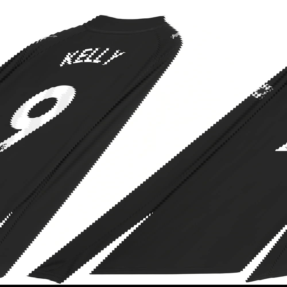 Tanie Koszulki Piłkarskie Manchester City Długi rękaw KELLY #9 Precz 2025-2026 Stroje Piłkarskie