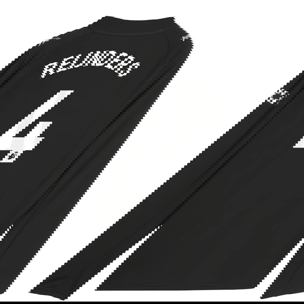 Tanie Koszulki Piłkarskie Manchester City Długi rękaw REIJNDERS #4 Precz 2025-2026 Stroje Piłkarskie