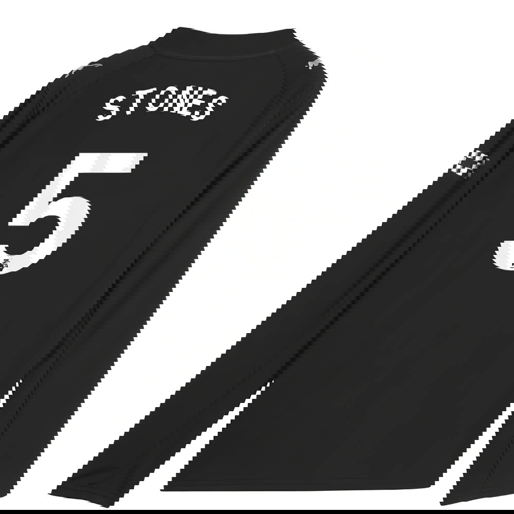 Tanie Koszulki Piłkarskie Manchester City Długi rękaw STONES #5 Precz 2025-2026 Stroje Piłkarskie