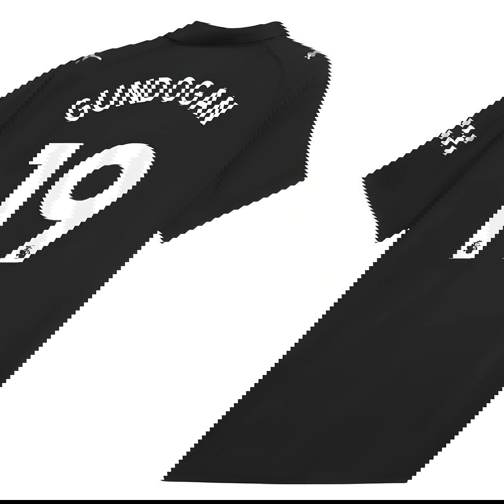 Tanie Koszulki Piłkarskie Manchester City GUNDOGAN #19 Precz 2025-2026 Stroje Piłkarskie