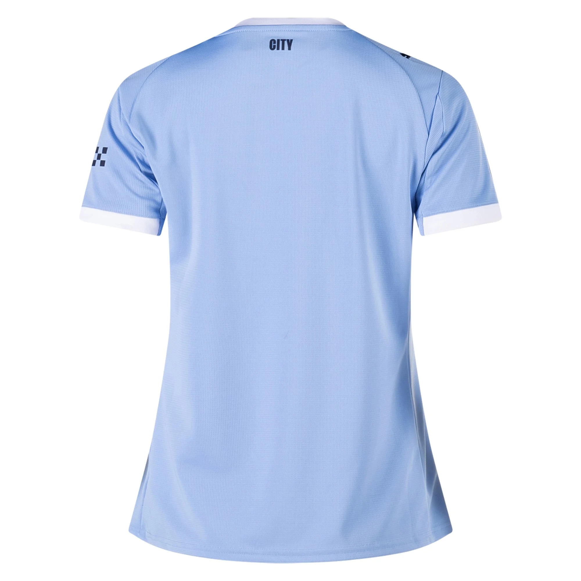 ciekawe Tanie Koszulki Piłkarskie Manchester City Kobiety Główna 2025-2026 Stroje Piłkarskie sklep