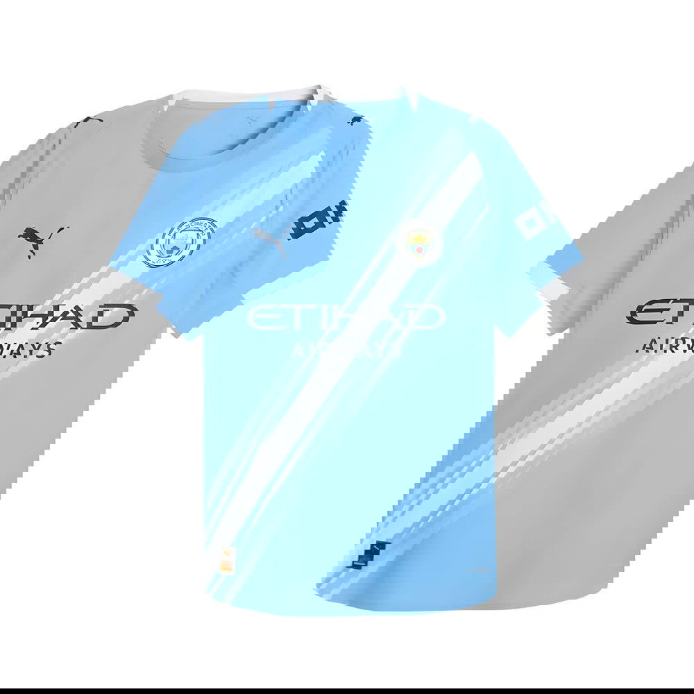 Tanie Koszulki Piłkarskie Manchester City Główna 2025-2026 Stroje Piłkarskie