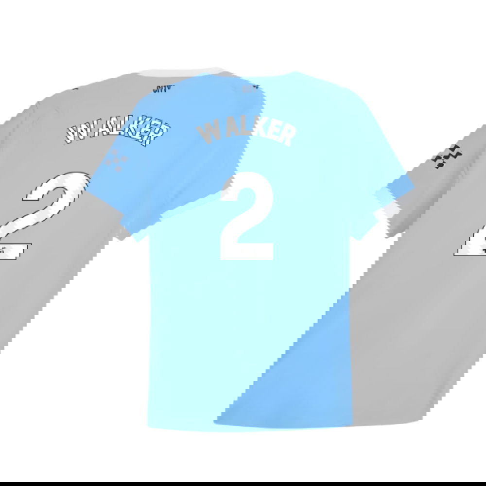 Tanie Koszulki Piłkarskie Manchester City WALKER #2 Główna 2025-2026 Stroje Piłkarskie