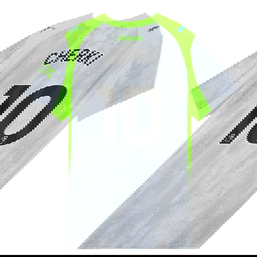 Tanie Koszulki Piłkarskie Manchester City CHERKI #10 Trzeci 2025-2026 Stroje Piłkarskie