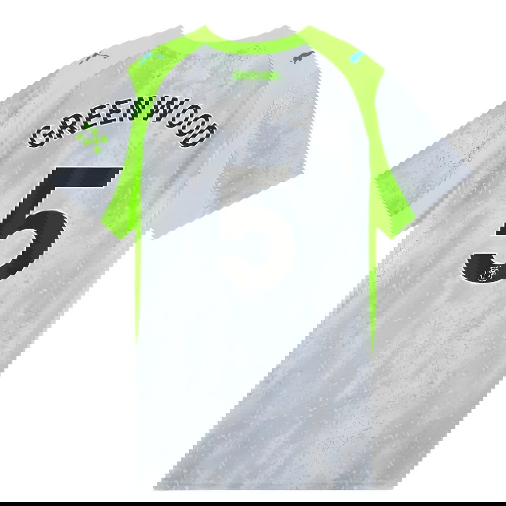 Tanie Koszulki Piłkarskie Manchester City GREENWOOD #5 Trzeci 2025-2026 Stroje Piłkarskie
