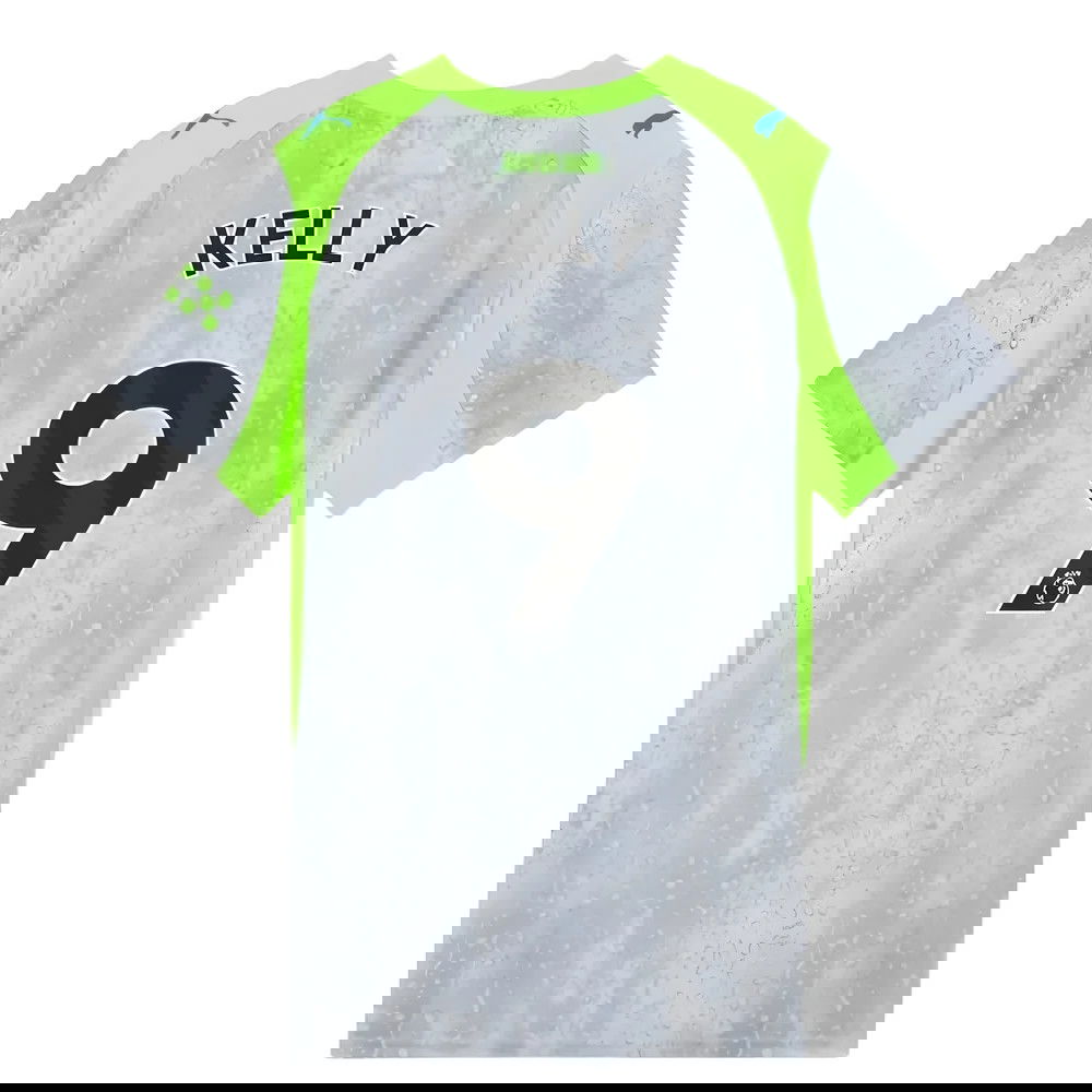 Tanie Koszulki Piłkarskie Manchester City KELLY #9 Trzeci 2025-2026 Stroje Piłkarskie