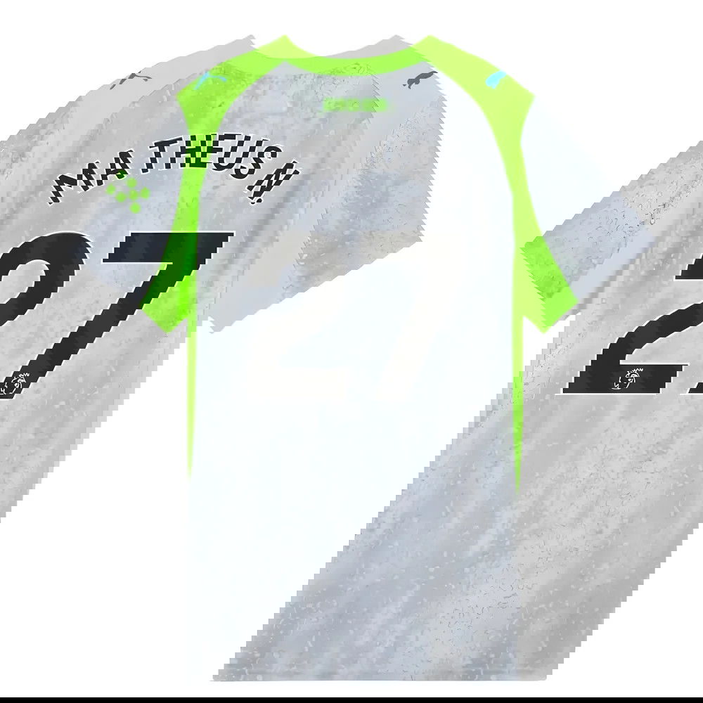 Tanie Koszulki Piłkarskie Manchester City MATHEUS N #27 Trzeci 2025-2026 Stroje Piłkarskie