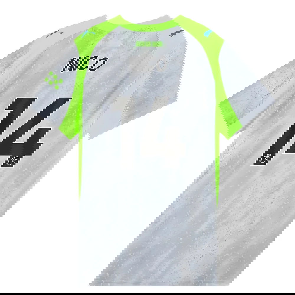 Tanie Koszulki Piłkarskie Manchester City NICO #14 Trzeci 2025-2026 Stroje Piłkarskie