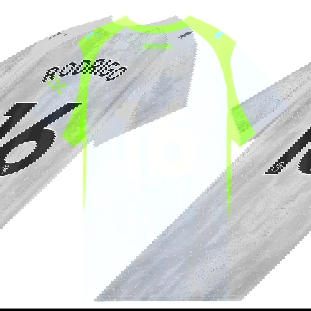 Tanie Koszulki Piłkarskie Manchester City RODRIGO #16 Trzeci 2025-2026 Stroje Piłkarskie