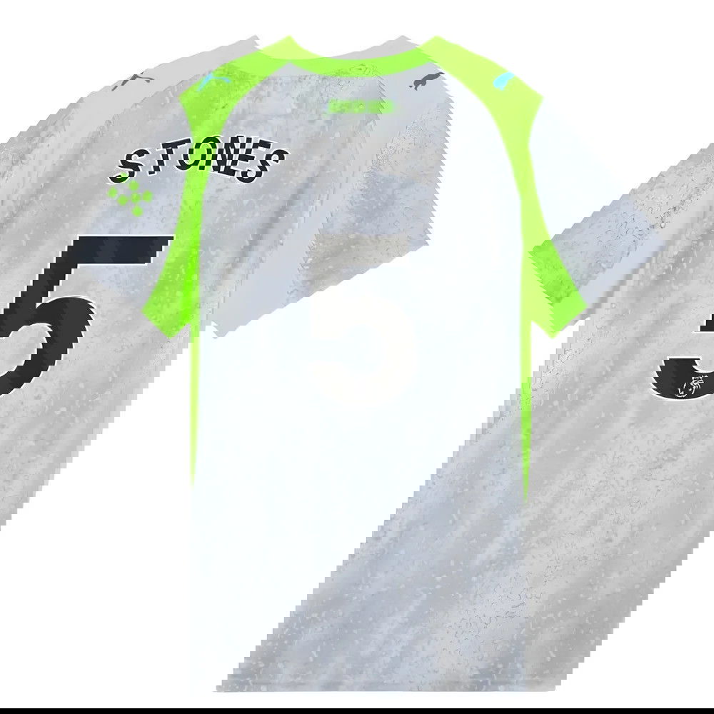 Tanie Koszulki Piłkarskie Manchester City STONES #5 Trzeci 2025-2026 Stroje Piłkarskie