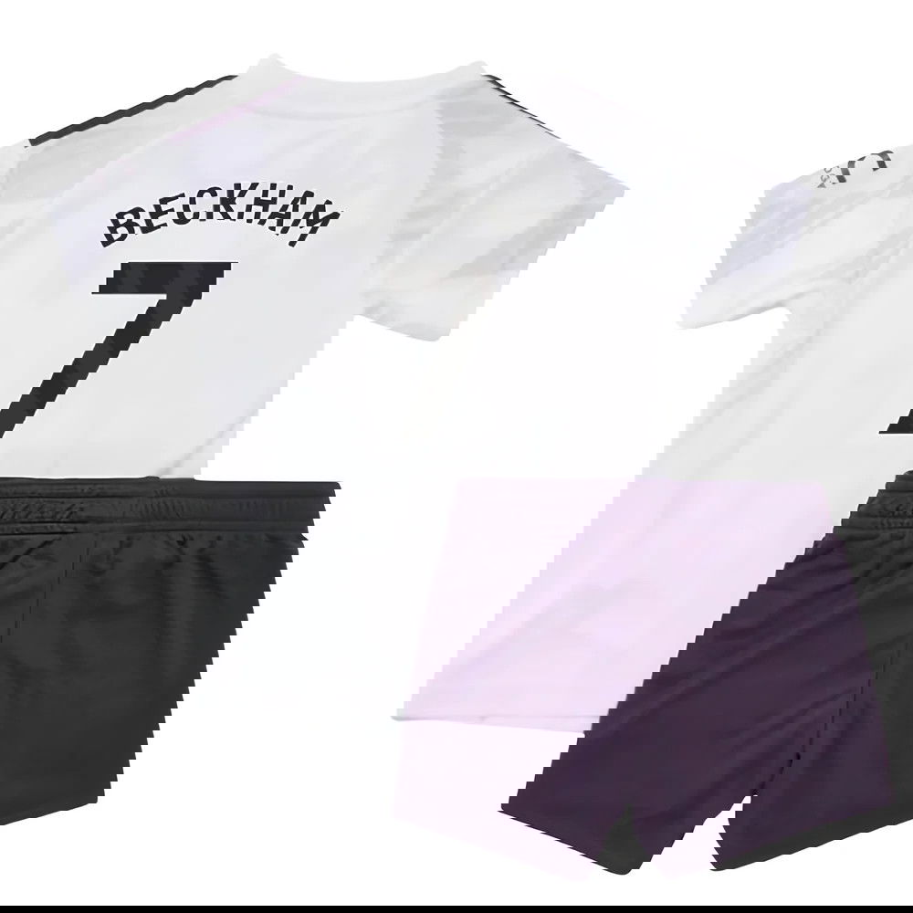 Tanie Koszulki Piłkarskie Manchester United Dziecięca BECKHAM #7 Precz 2025-2026 Stroje Piłkarskie