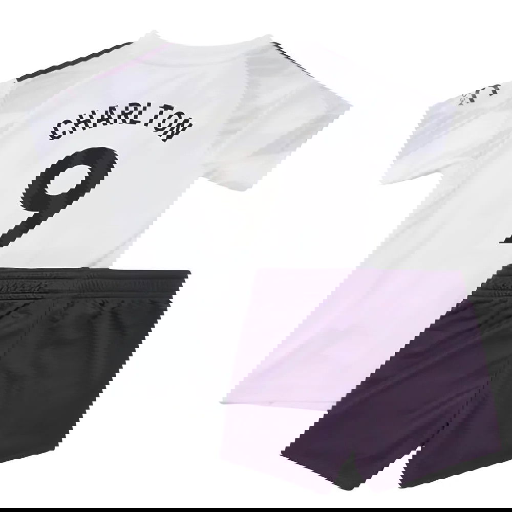 Tanie Koszulki Piłkarskie Manchester United Dziecięca CHARLTON #9 Precz 2025-2026 Stroje Piłkarskie