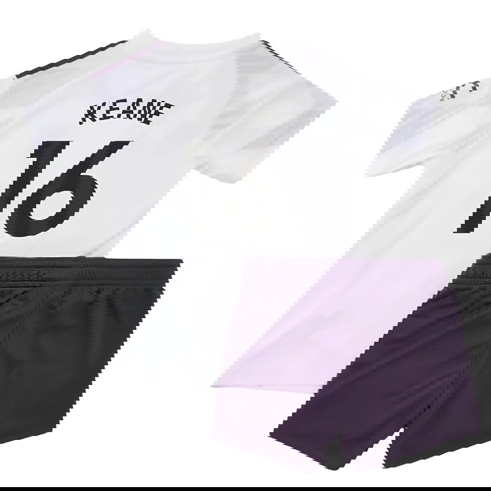 Tanie Koszulki Piłkarskie Manchester United Dziecięca KEANE #16 Precz 2025-2026 Stroje Piłkarskie