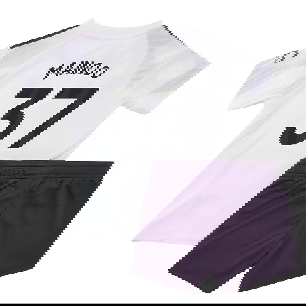 Tanie Koszulki Piłkarskie Manchester United Dziecięca MAINOO #37 Precz 2025-2026 Stroje Piłkarskie