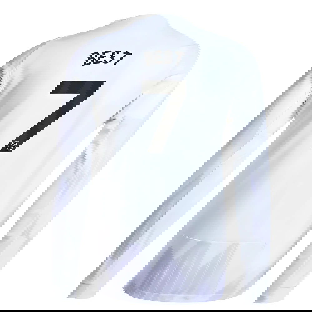 Tanie Koszulki Piłkarskie Manchester United Długi rękaw BEST #7 Precz 2025-2026 Stroje Piłkarskie