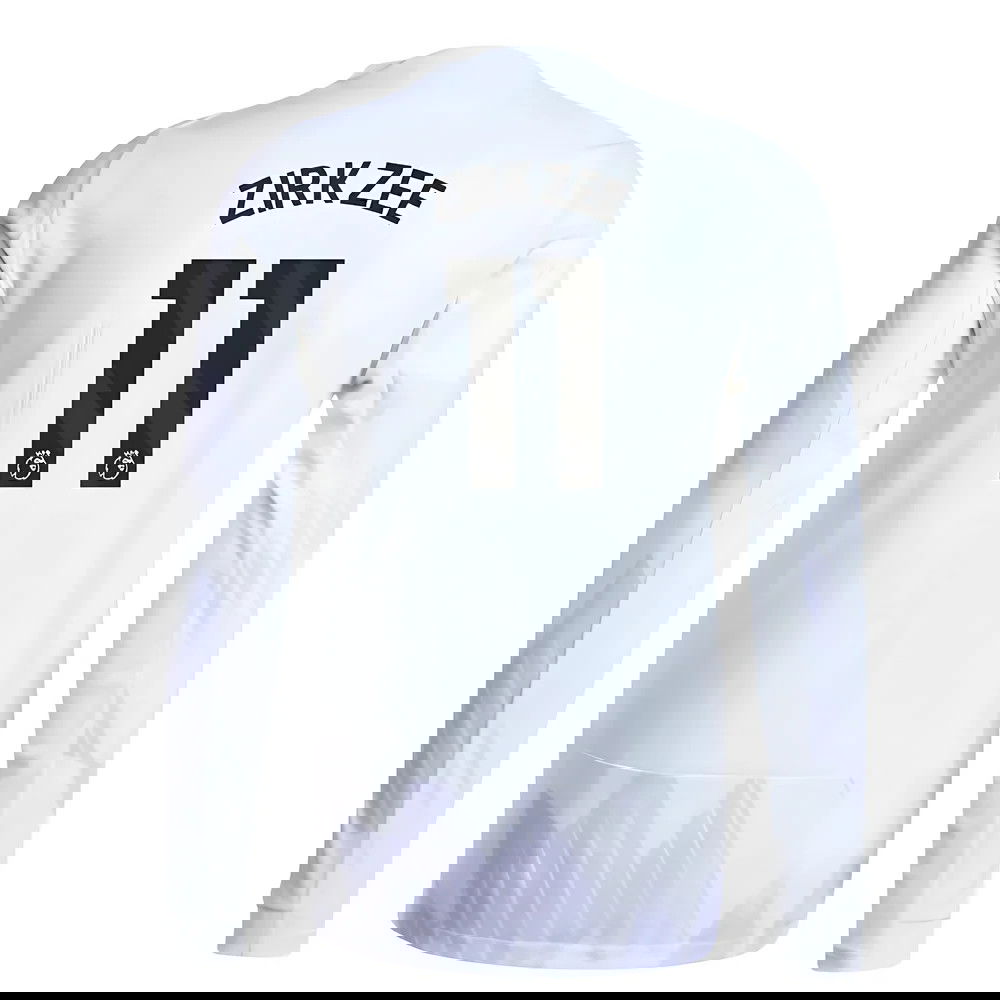 Tanie Koszulki Piłkarskie Manchester United Długi rękaw ZIRKZEE #11 Precz 2025-2026 Stroje Piłkarskie