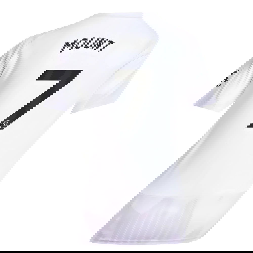 Tanie Koszulki Piłkarskie Manchester United Kobiety MOUNT #7 Precz 2025-2026 Stroje Piłkarskie