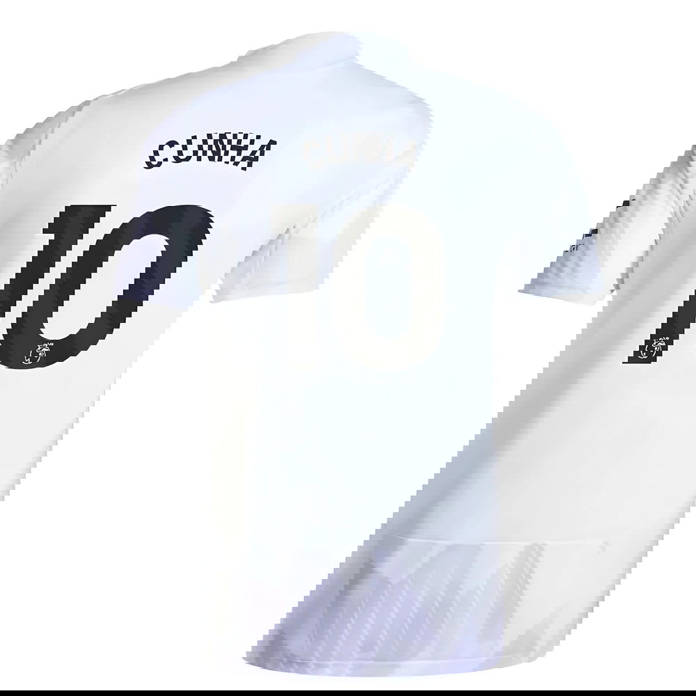 Tanie Koszulki Piłkarskie Manchester United CUNHA #10 Precz 2025-2026 Stroje Piłkarskie