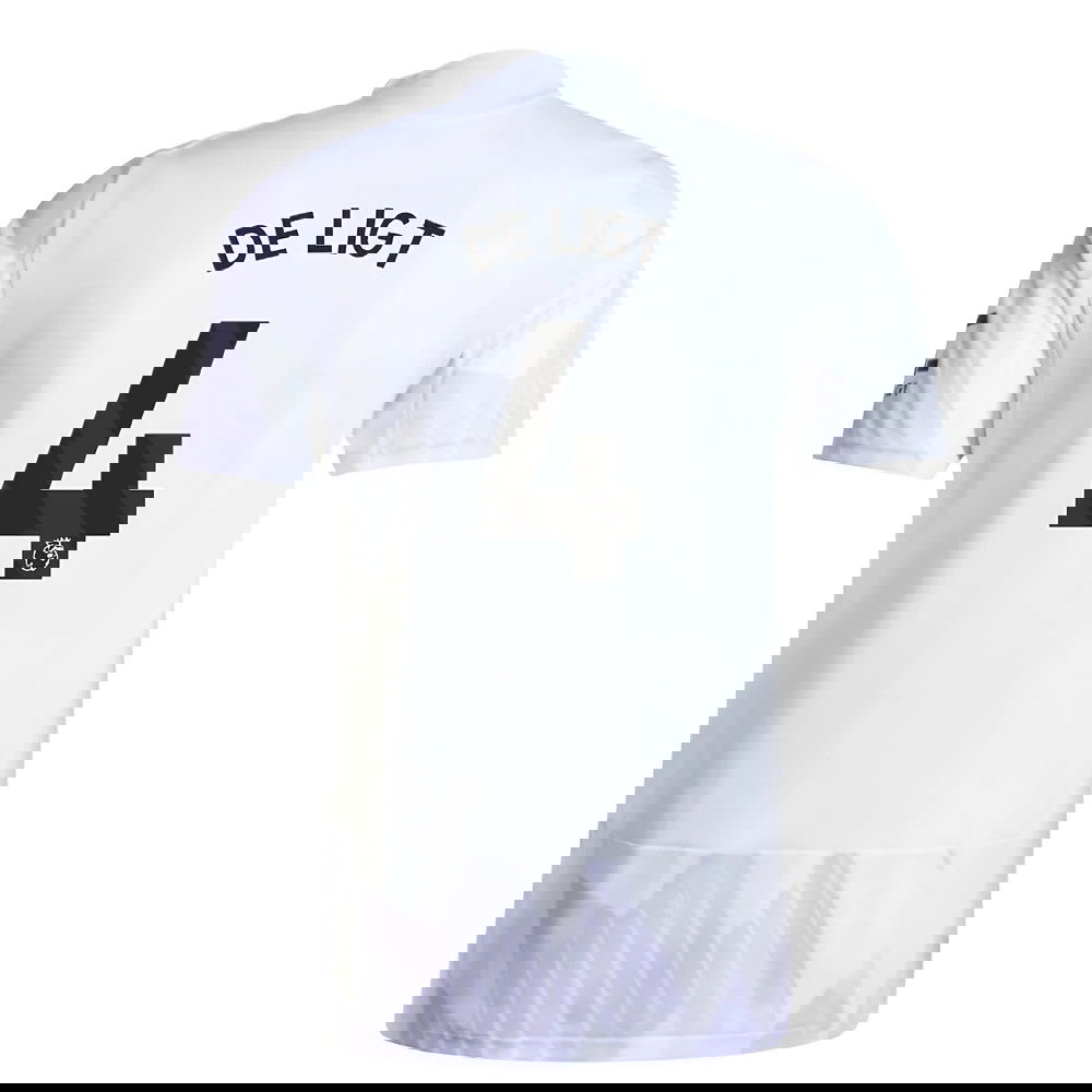 Tanie Koszulki Piłkarskie Manchester United DE LIGT #4 Precz 2025-2026 Stroje Piłkarskie