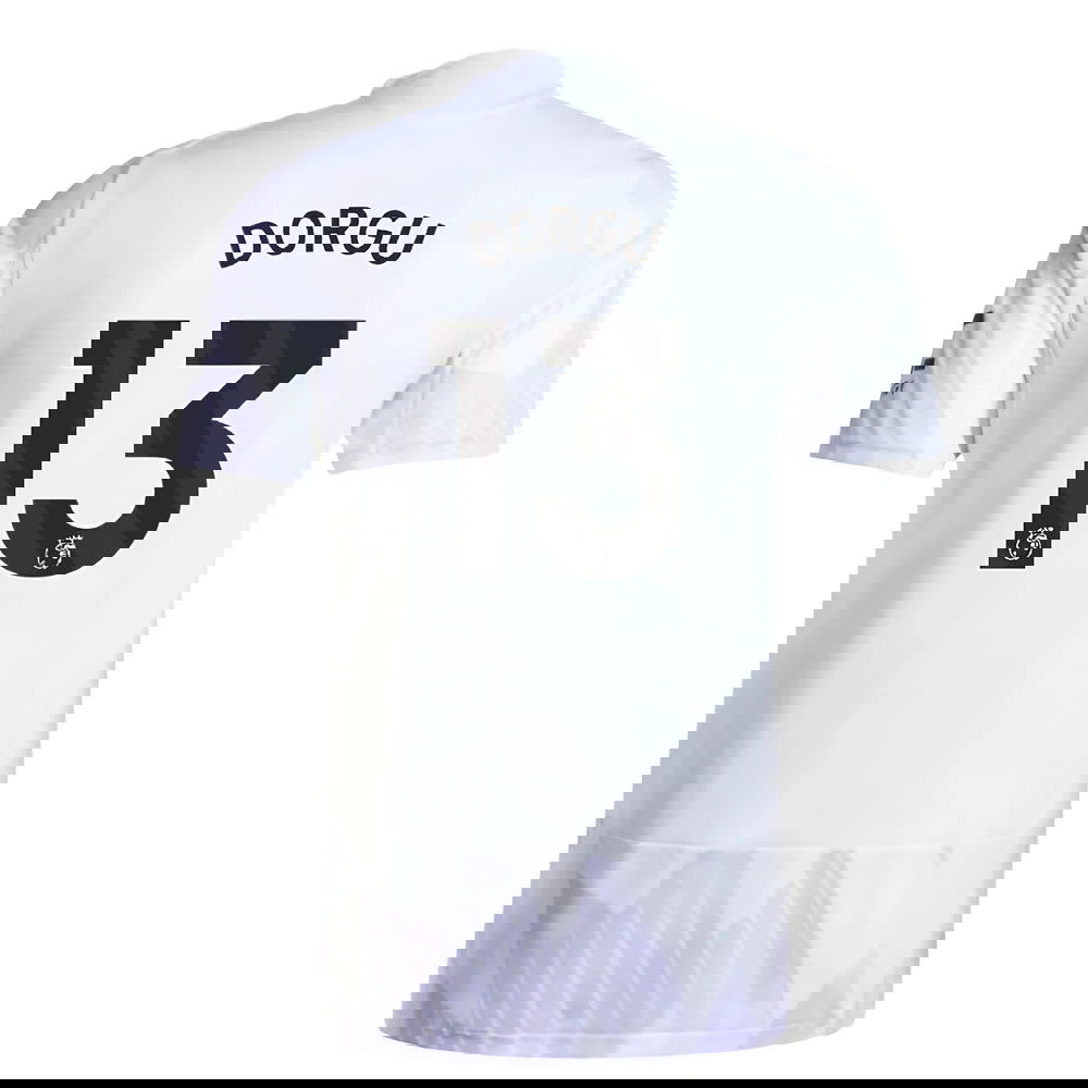 Tanie Koszulki Piłkarskie Manchester United DORGU #13 Precz 2025-2026 Stroje Piłkarskie