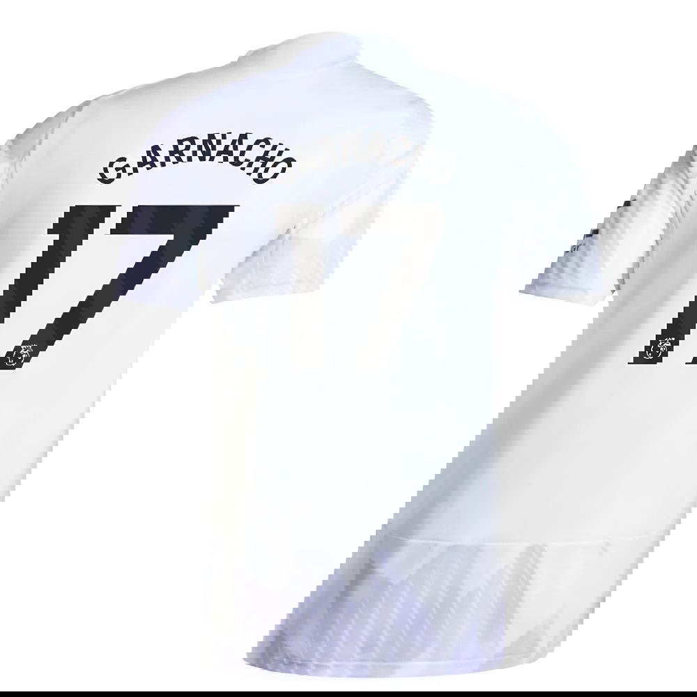 Tanie Koszulki Piłkarskie Manchester United GARNACHO #17 Precz 2025-2026 Stroje Piłkarskie