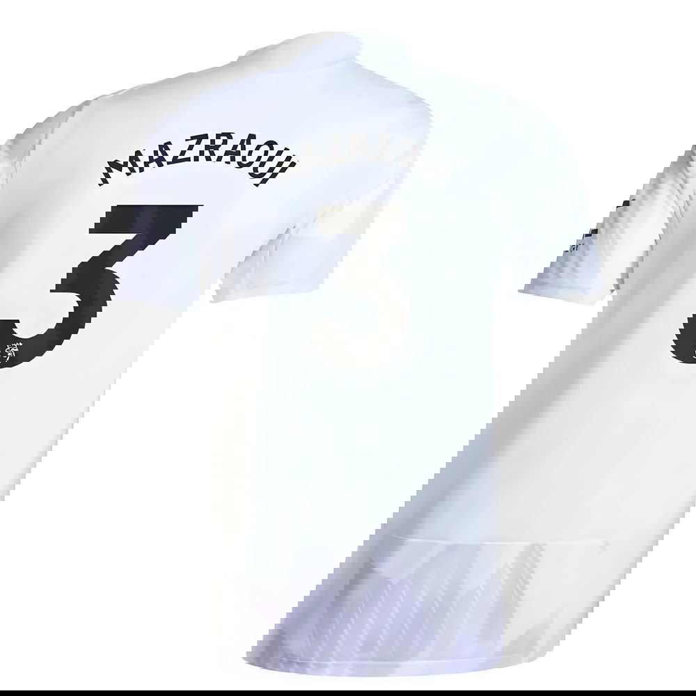 Tanie Koszulki Piłkarskie Manchester United MAZRAOUI #3 Precz 2025-2026 Stroje Piłkarskie