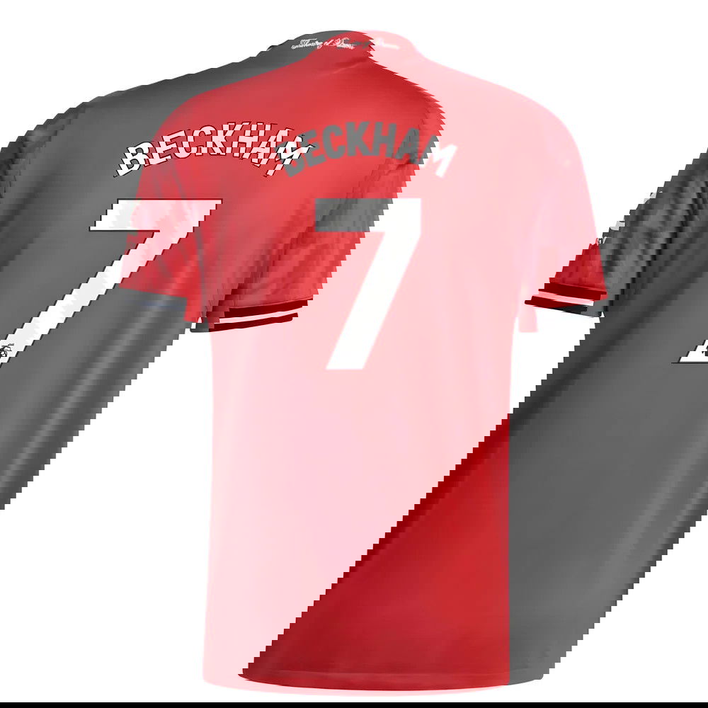 Tanie Koszulki Piłkarskie Manchester United BECKHAM #7 Główna 2025-2026 Stroje Piłkarskie