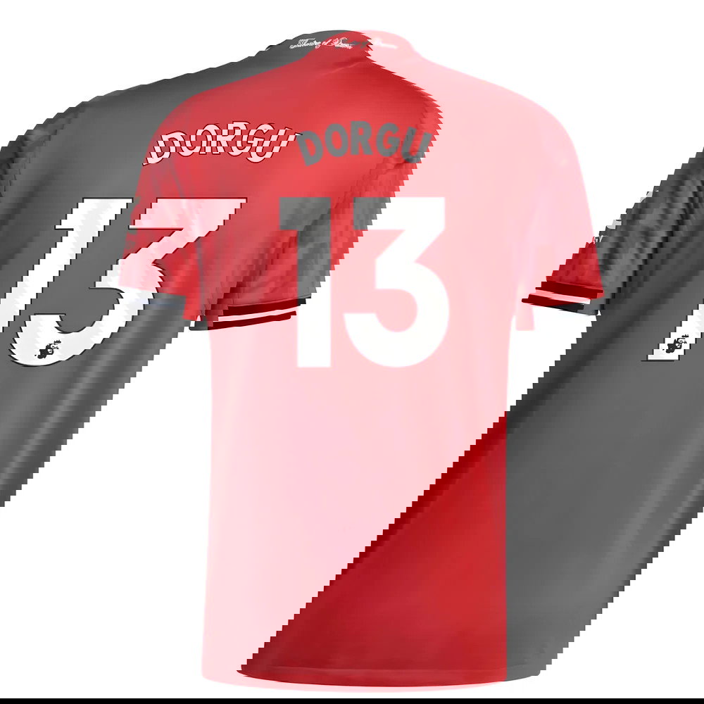 Tanie Koszulki Piłkarskie Manchester United DORGU #13 Główna 2025-2026 Stroje Piłkarskie