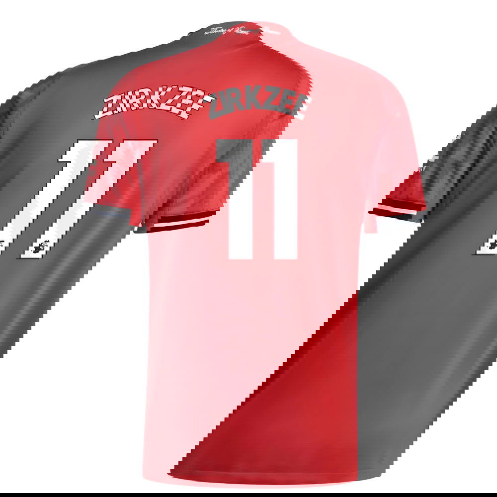 Tanie Koszulki Piłkarskie Manchester United ZIRKZEE #11 Główna 2025-2026 Stroje Piłkarskie