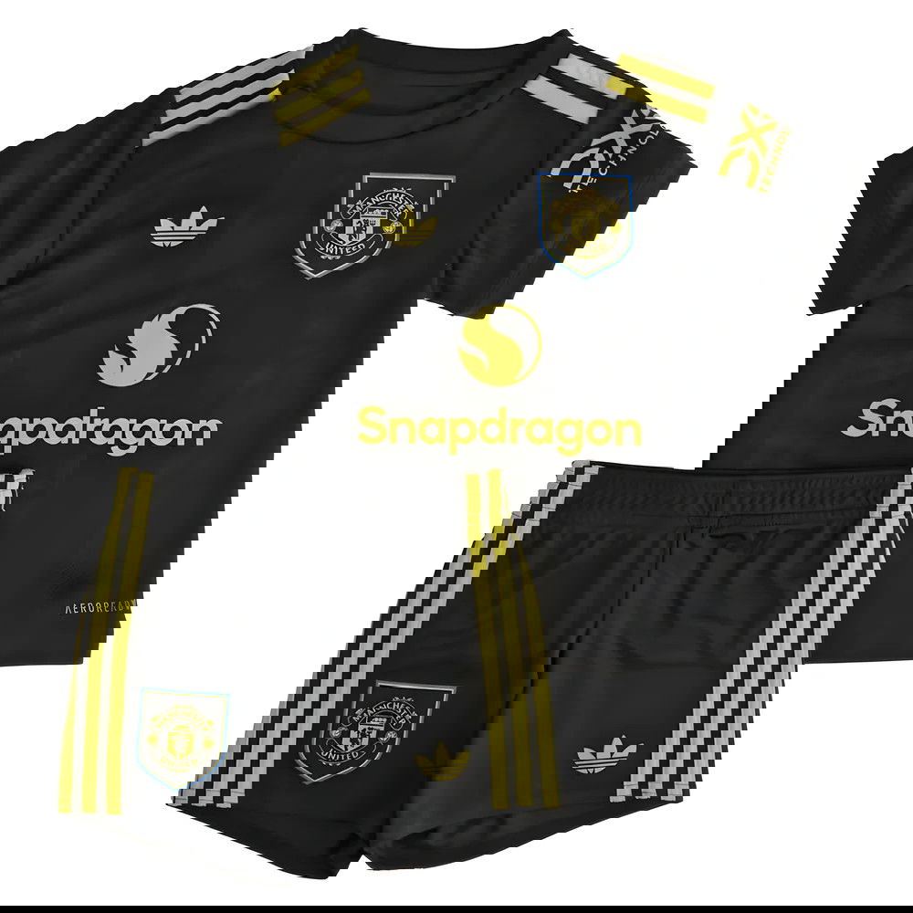 Tanie Koszulki Piłkarskie Manchester United Dziecięca Trzeci 2025-2026 Stroje Piłkarskie