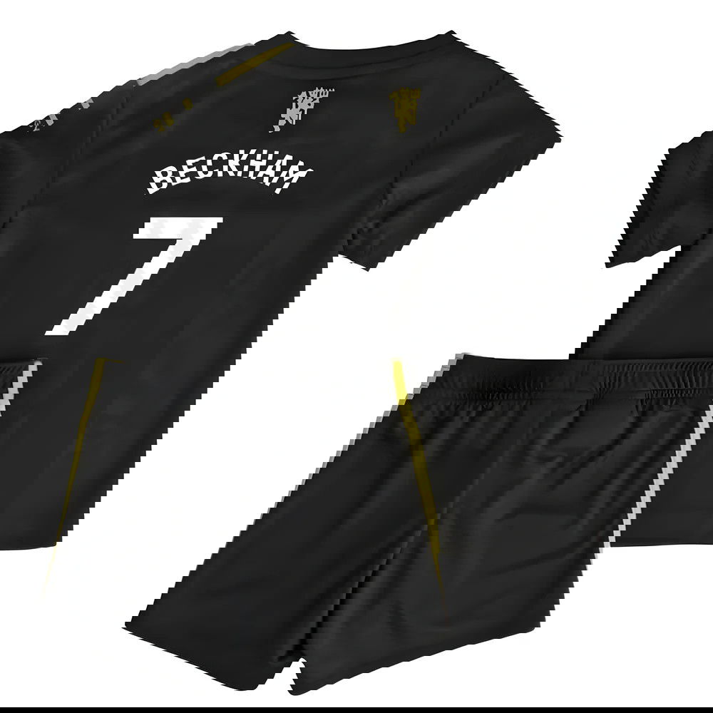 Tanie Koszulki Piłkarskie Manchester United Dziecięca BECKHAM #7 Trzeci 2025-2026 Stroje Piłkarskie