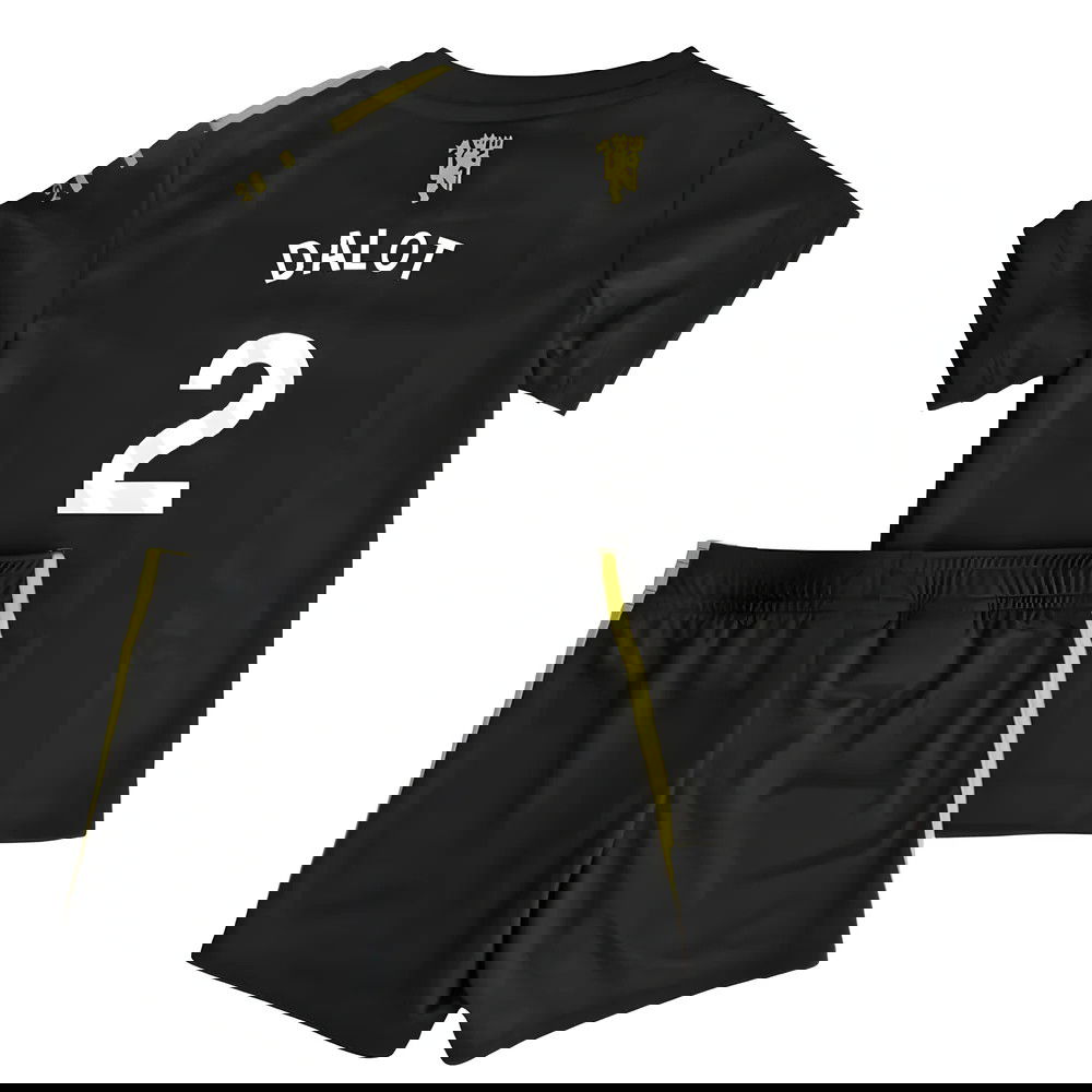 Tanie Koszulki Piłkarskie Manchester United Dziecięca DALOT #2 Trzeci 2025-2026 Stroje Piłkarskie