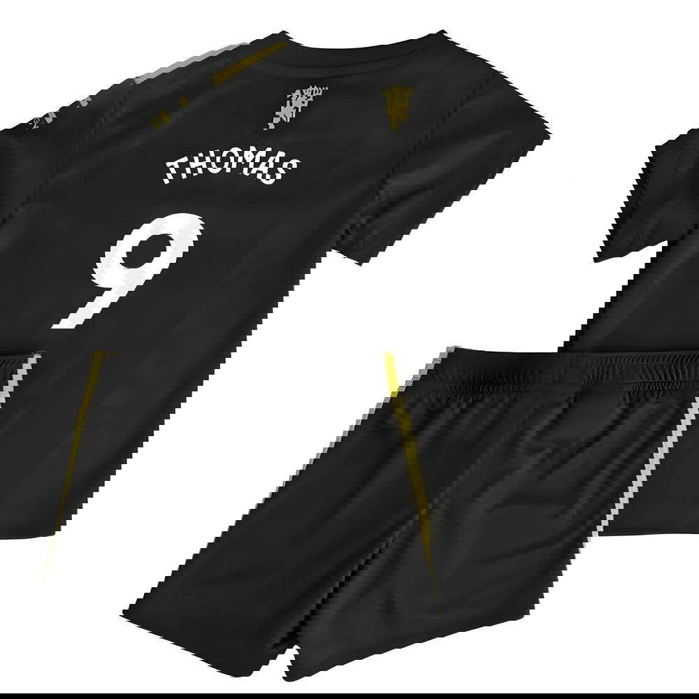 Tanie Koszulki Piłkarskie Manchester United Dziecięca THOMAS #9 Trzeci 2025-2026 Stroje Piłkarskie